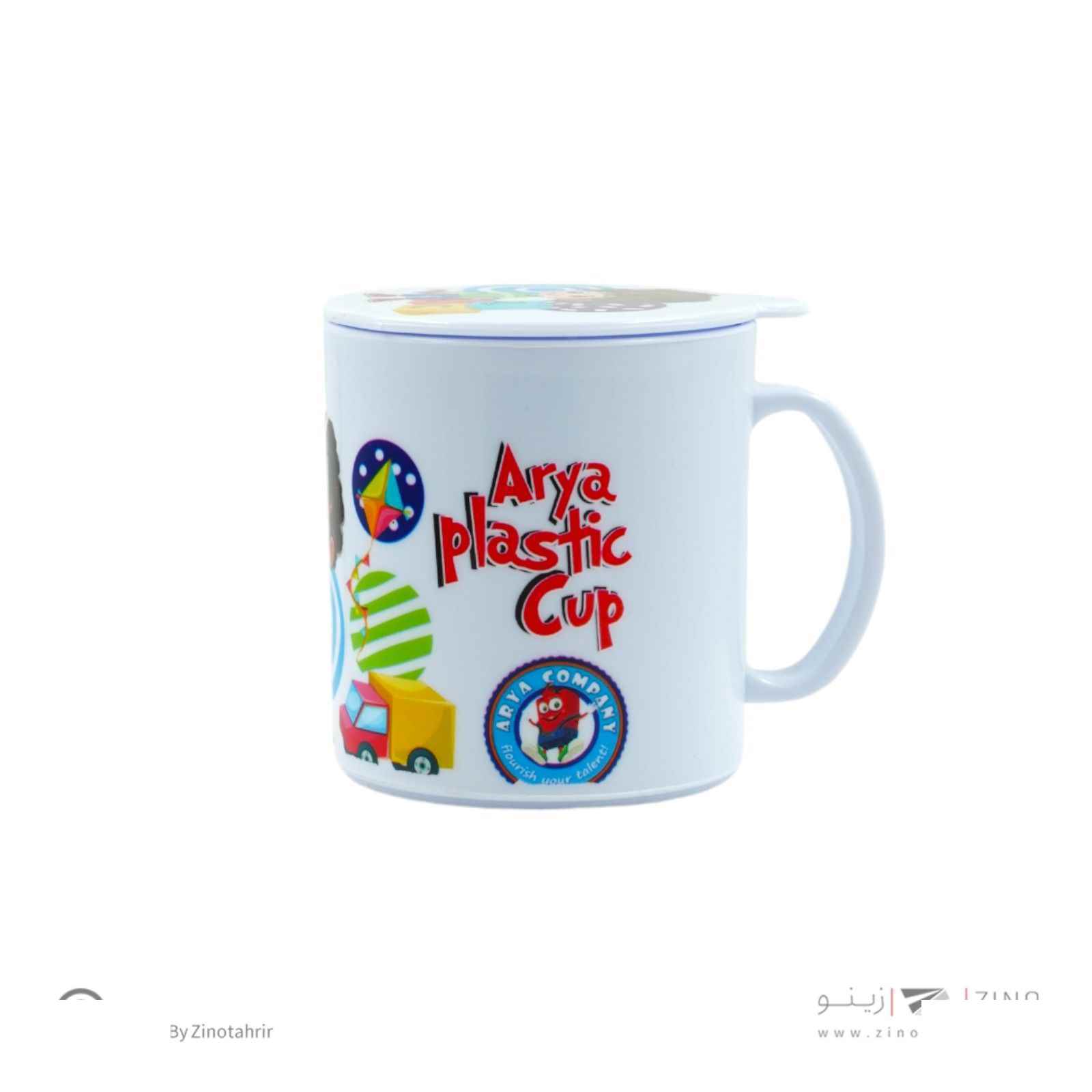 لیوان آبخوری درب دارآریا 6020*240عدد*