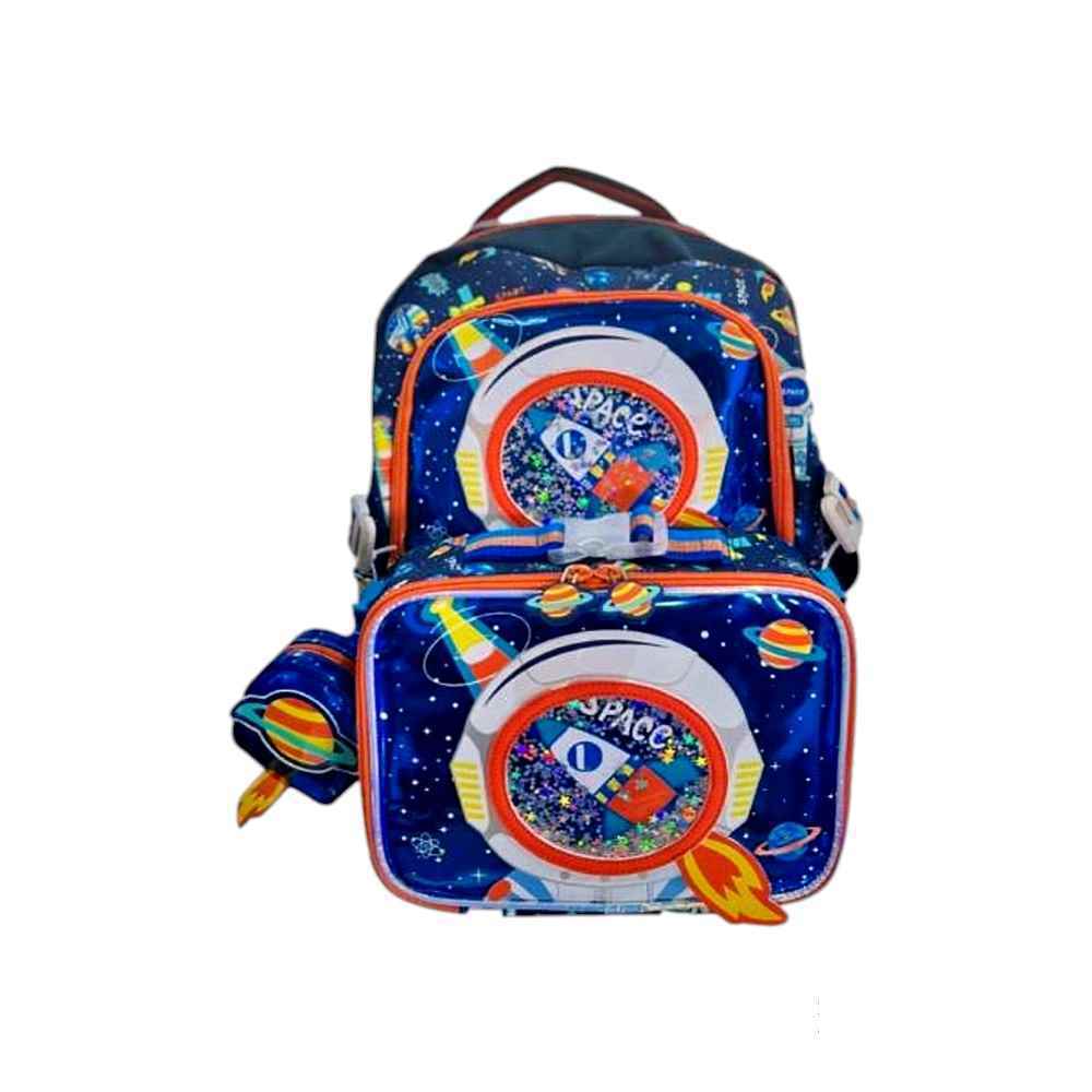 ست کوله پشتی به همراه ظرف غذا وست فضانورد کدU2092-1