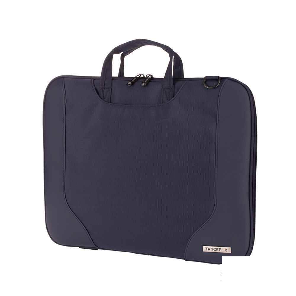کیف دستی لپ تاپ15اینچ تنسر کد113 رنگDARK BLACK