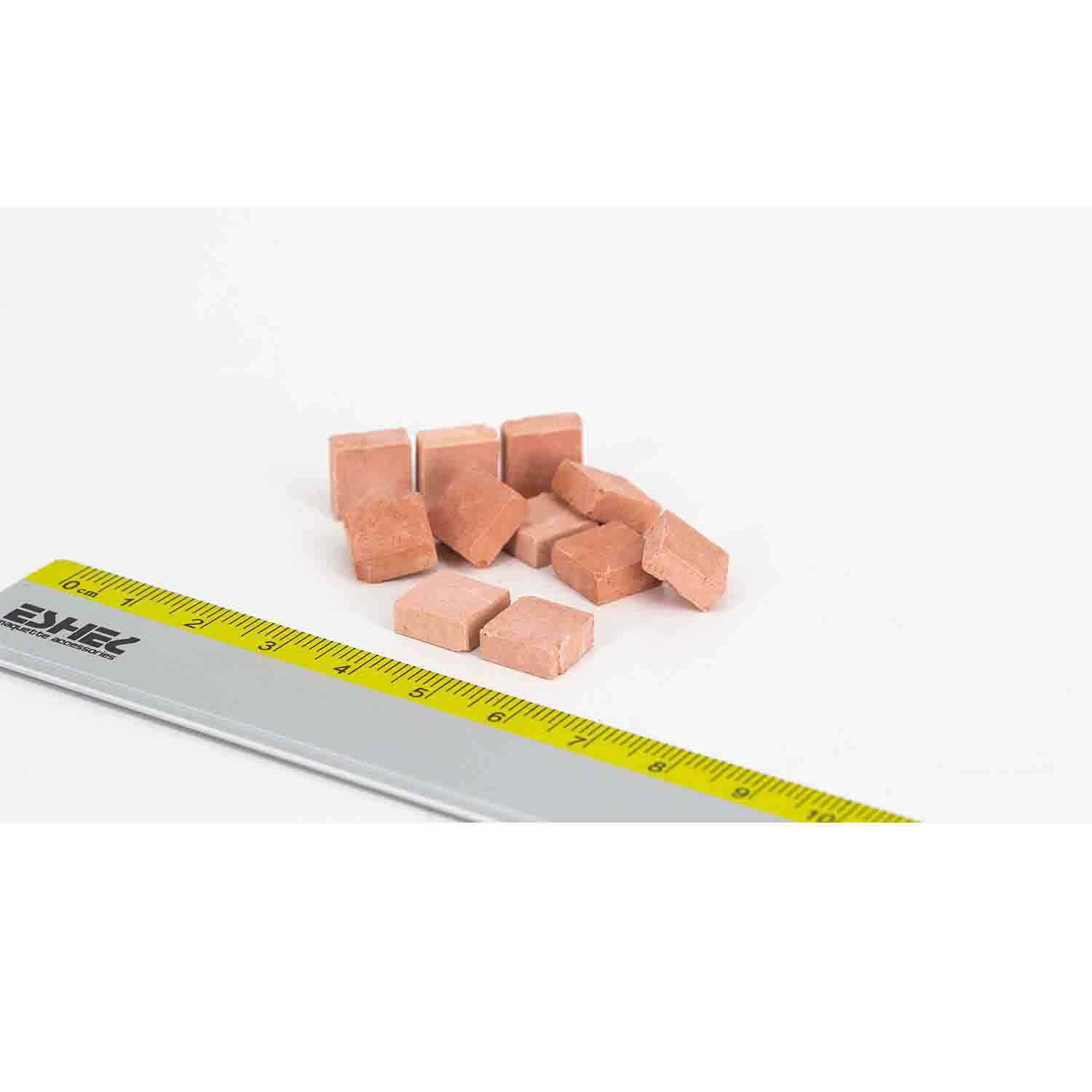 موزاییک قرمز مقیاس 1/24تعداد200عددی اشل