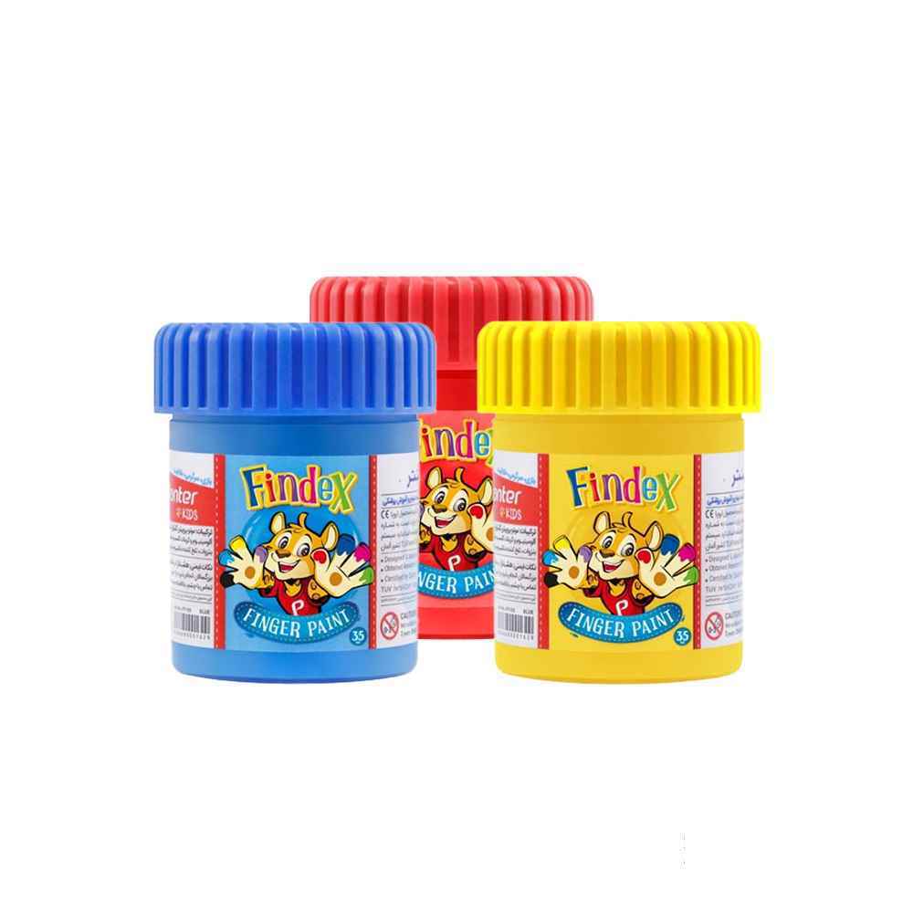 رنگ انگشتی 3رنگ(35میل) پنتر کدFP-105-3