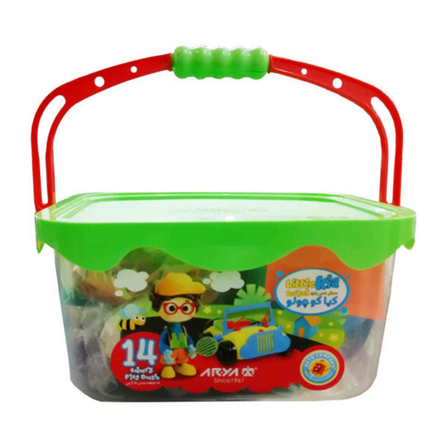 خمیرسطلی بزرگ آریا کد1026 *پسرانه *6عدد*