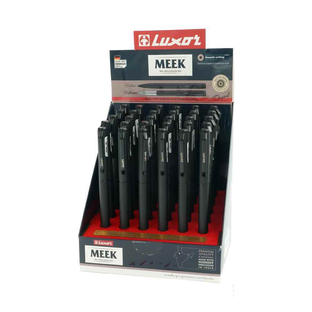 رگلام30عددی خودکار و روان نویس بدنه فلزی لاکسر سریMEEKکد210010