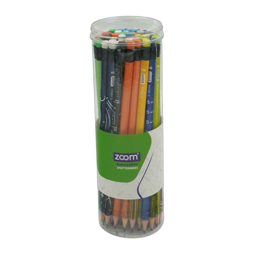 102001224_639200761426136185_pencil-3.jpg مداد مشکی( بدنه گرد پاکن دار ) زوم کدZ-100101 - تصویر 1