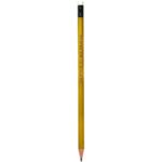 مداد مشکی بدنه سه گوش متالیک پاکن دار(بسته6عددی) ام کیو - تصویر 3