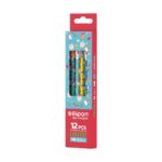 مداد مشکی (بدنه گرد) فانتزی طرح جور12جینی الیپون کد 8100 - تصویر 8