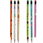 مداد مشکی فانتزی ( بدنه گرد پاکن دار) زوم کدZ-100102 - تصویر 4