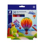 مدادرنگی24رنگ جعبه مقوایی سافت استدلرکد143 C24 LI - تصویر 2