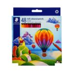مدادرنگی48رنگ جعبه مقوایی سافت استدلرکد143C48LJ - تصویر 2