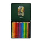 مداد رنگی24رنگ جعبه فلزی حرفه ای/ آرتیست آریا کد3902/3931 - تصویر 3
