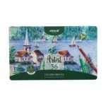 مداد رنگی36رنگ جعبه فلزی حرفه ای/ آرتیست آریا کد3903 /3932 - تصویر 3
