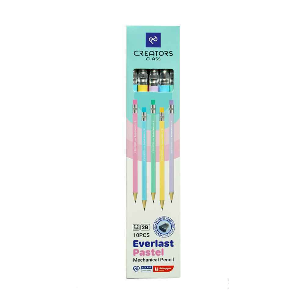 108005021_639054692849774449_pastel-1.jpg اتود2میل بدنه گرد با مغز گرید2B همراه با تراش (10عددی ) اورلست پاستل سیکلاس کدCCEPMP-2B - تصویر 1