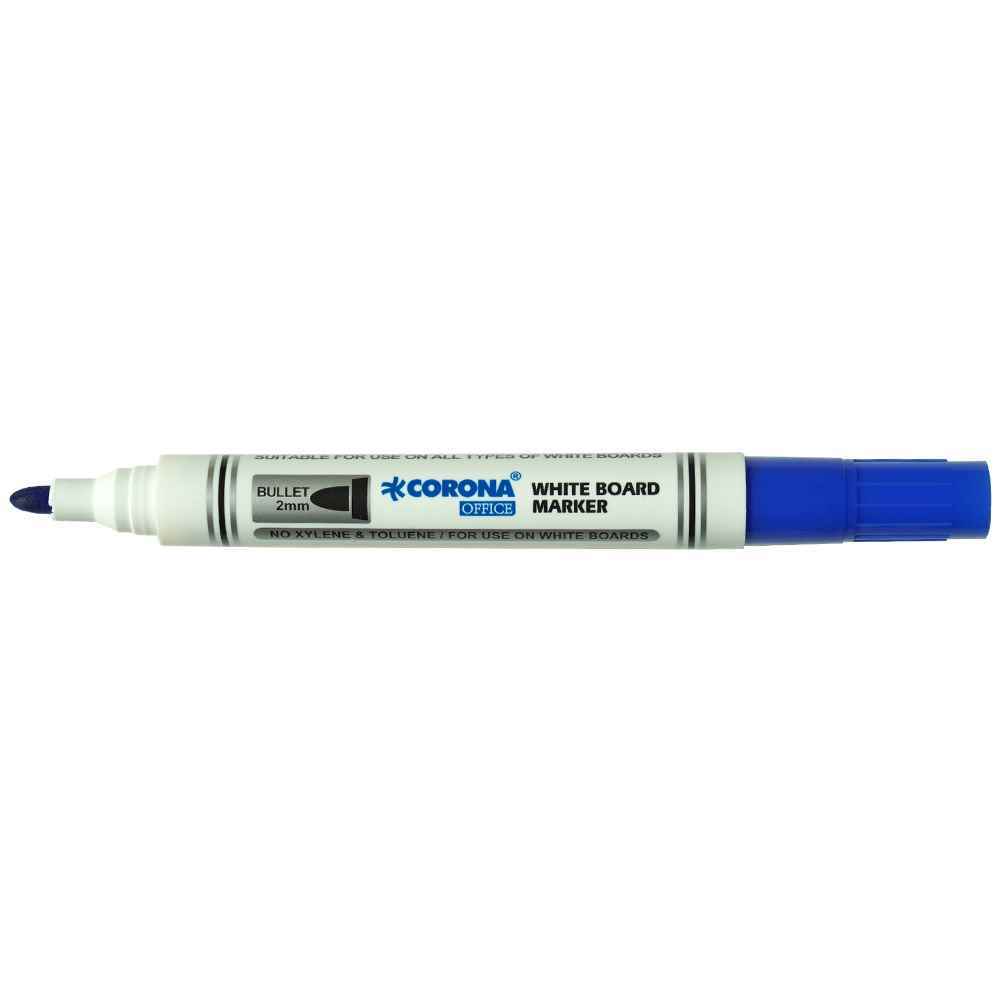 111001150_639109909632401365_CORONA-BLUE-1.jpg ماژیک وایت برد گرد آبی کرونا کد2070 - تصویر 1