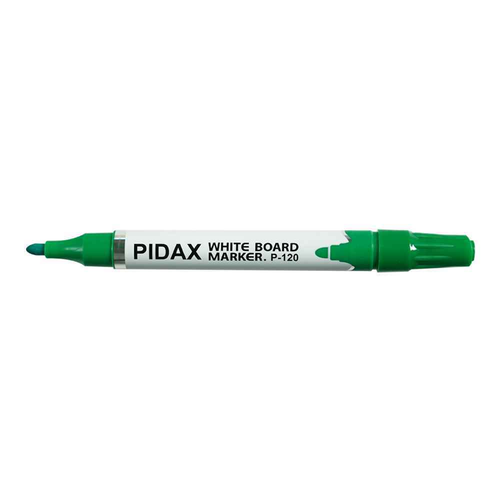 111001168_639140001387851493_w-green-1.jpg ماژیک وایت برد گرد سبز پیداکس کدP-120 - تصویر 1