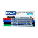 ماژیک وایت برد قلمی شارژی رنگ جور پیداکس کدP-170 - تصویر 2