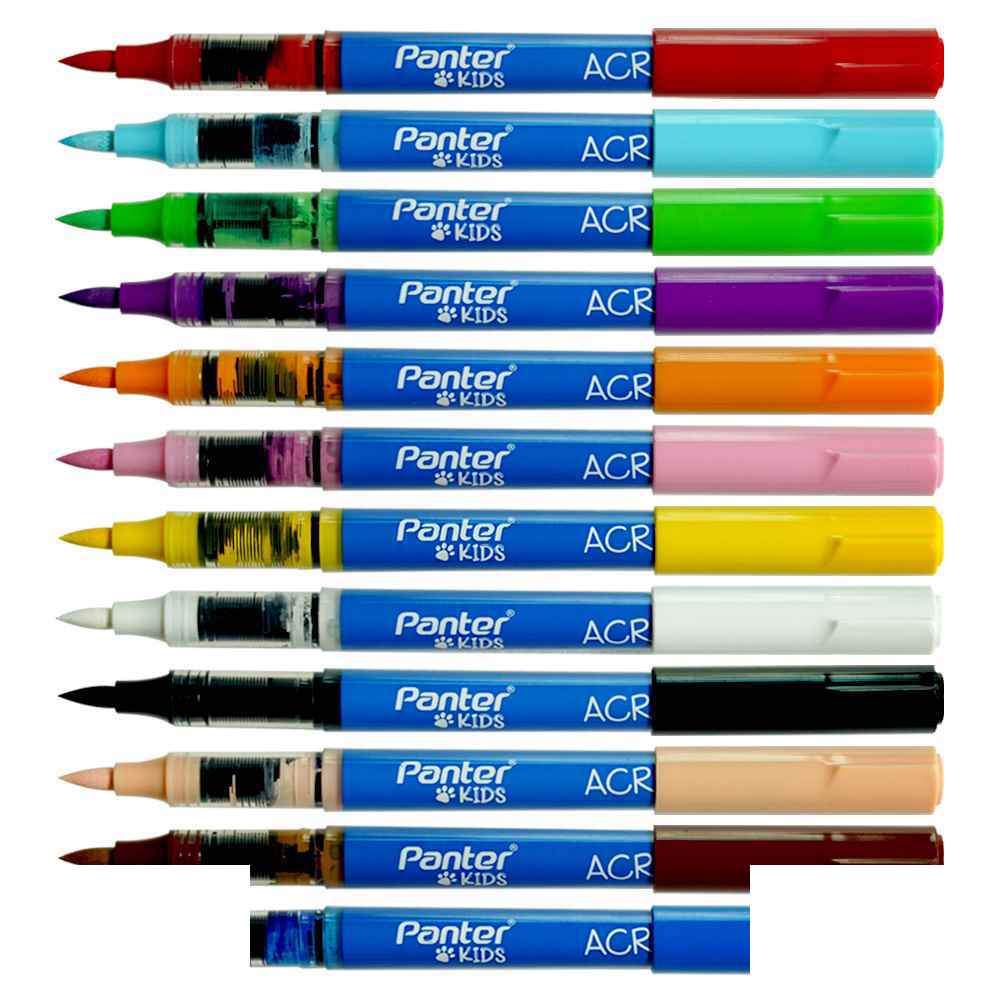 114002286_639166189283772165_12-acrylic-1.jpg ماژیک اکریلیک12رنگ(براش) پنتر کدACM101-12 - تصویر 1