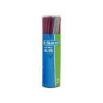 چسب حرارتی رنگی اکلیلی بلند باریک(40عددی) استورم کد220420
