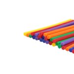 چسب حرارتی رنگی کوتاه باریک(50عددی) استورم کد220310 - تصویر 2