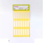 برچسب دورسفیدسایز10*35میلیمتر4برگی لانگوکدK-421 - تصویر 2