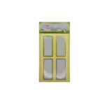 برچسب متالیک سایز65*30میلیمتر4برگی لانگوکدB-54 - تصویر 2