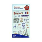 برچسب لانگو سری فانکیز طرح پاریس کدFU-025 - تصویر 2