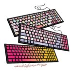 استیکرکیبورد آبرنگ کدA017 - تصویر 14