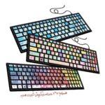 استیکرکیبورد آبرنگ کدA017 - تصویر 16