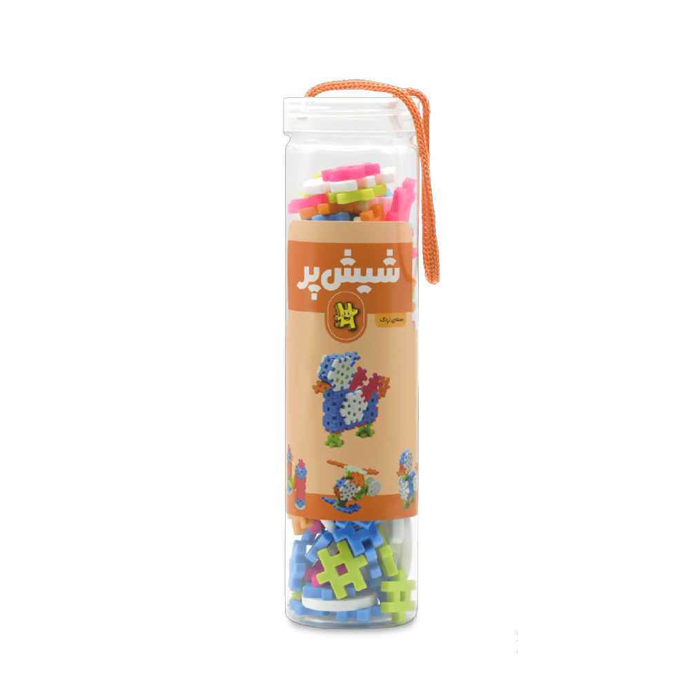 130002594_639025067149105176_orange-1.jpg بازی ساختنی شش پر اردک(نارنجی) هوپا - تصویر 1