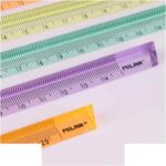 خط کش15سانت سه گوش میلان کد351260 - تصویر 2
