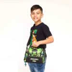 کیف ظرف غذا (لانچ بگ) اسمیگل طرح مایکرافت - تصویر 2