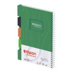 دفتر120برگ وزیری سیمی طلقی الیپون کد825کارتن40عددی - تصویر 9