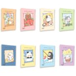 دفتر100برگ وزیری سیمی سریHappines پیتیکو کد374