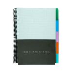 دفتر100برگ سیمی رحلی جلد طلق لانگو سری پروژه PROJECT BOOK - تصویر 4