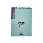 دفترنقاشی50برگ 24*17 سیم از بالا جلد سخت برگ سری فانتزی کد72302 - تصویر 3