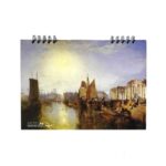 دفترطراحی 40برگ سایزA4سیمی یک روسخت رمانتیک برگ سری راندو کد72151 - تصویر 5