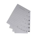 یدک یادداشت کلاسوری 6حلقه 100برگ خطدار برگ سری راندو کد74403 - تصویر 3