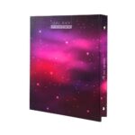 دفترکلاسوری26حلقه100برگ قفل پلاستیک برگ سری راندو  کد71301 - تصویر 4