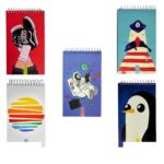 دفتریادداشت 100سیم بالا20*12    ایده - تصویر 3