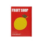 دفتریادداشت 12*17جلدسخت ته دوخت کاغذ رنگی همیشه سریFRUIT SHOP - تصویر 2