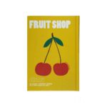 دفتریادداشت 12*17جلدسخت ته دوخت کاغذ رنگی همیشه سریFRUIT SHOP - تصویر 3