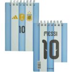 دفتر یادداشت80برگ12*8فنردوبل ازبالا جلد سخت( طرح جام جهانی) لانگو - تصویر 6