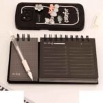 دفتریادداشت تودولیست (کاغذ مشکی) 2تکه 210*110  برگ سری پیور بیوتی کد70705 - تصویر 3