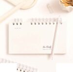 دفتریادداشت تودولیست (کاغذ سفید) 2تکه 210*110  برگ سری پیور بیوتی کد71516 - تصویر 2