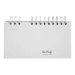 دفتریادداشت تودولیست (کاغذ سفید) 2تکه 210*110  برگ سری پیور بیوتی کد71516 - تصویر 3