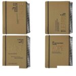 دفتر120برگ جلدسخت سیم ازبغل کش دار14*19پیل سری لایف - تصویر 4