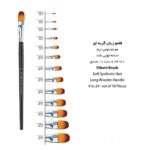 قلمو زبان گربه شماره 10 پارس آرتیست سری3010 - تصویر 2