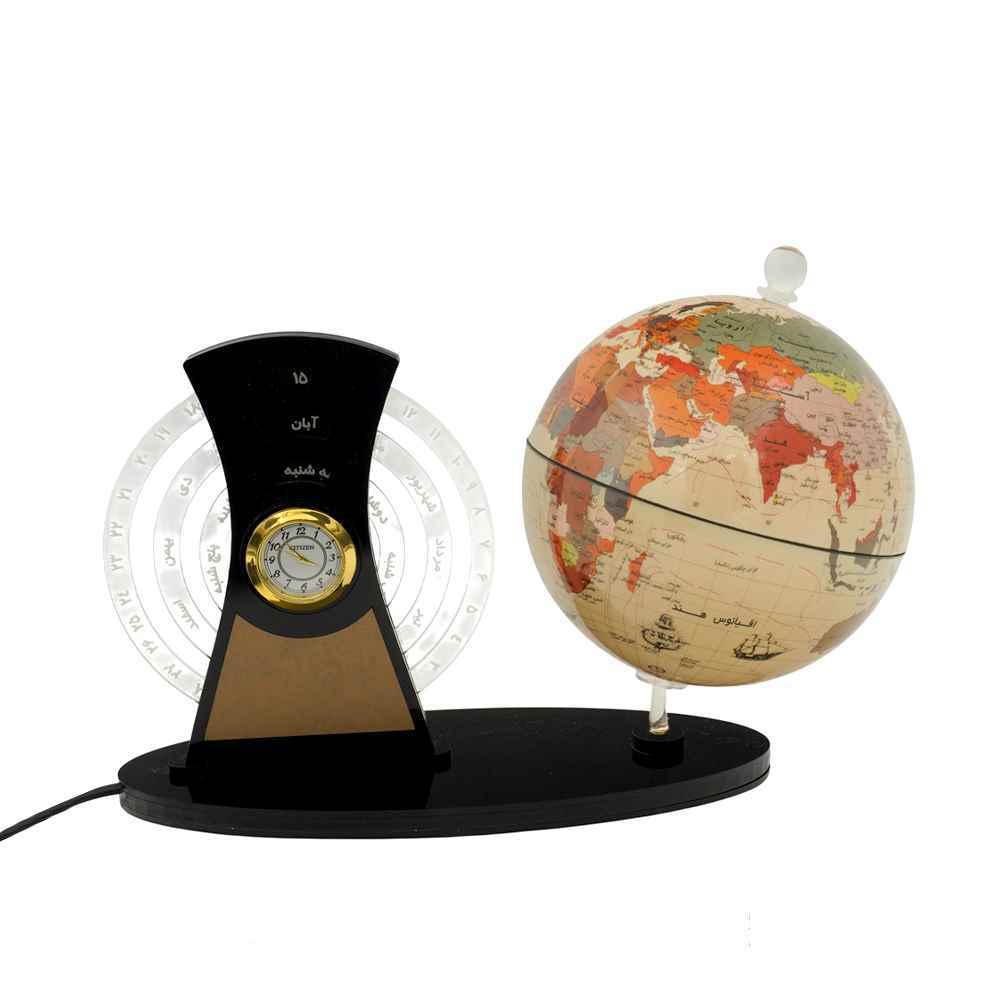 163001087_639020740592225779_132-1.jpg کره جغرافیایی سایز14 دکوراتیو تقویم دار ایده کد132 - تصویر 1