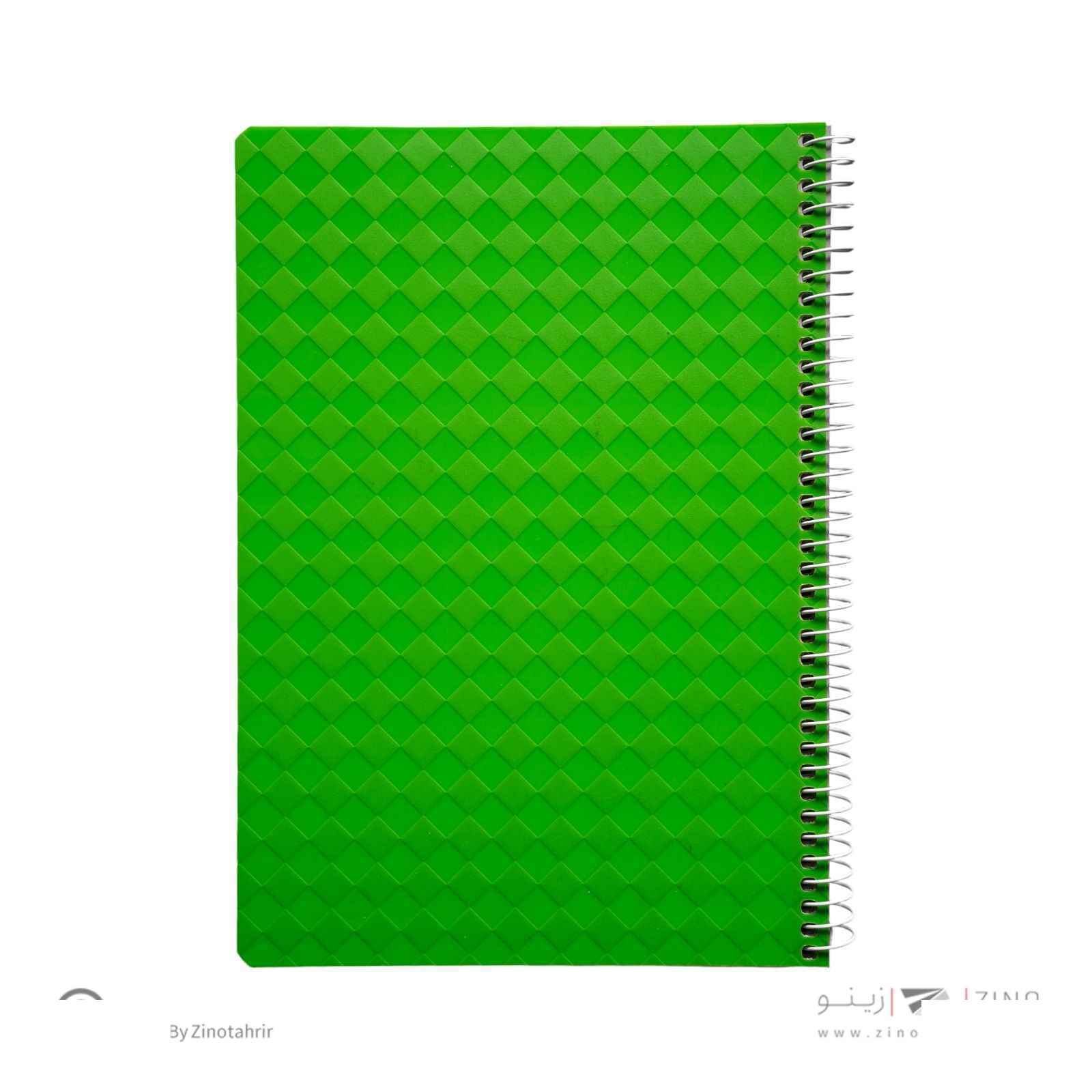 82705a6c-f88e-4246-b519-b6c6cda553cf.jpg دفتر50برگ وزیری سیمی طلقی(دایموند)سوپربایند - تصویر 1