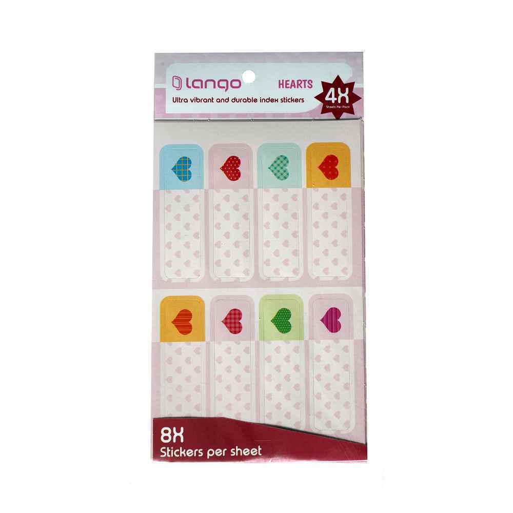 b0293dc0-2408-4bc7-94cc-0574f00de940.jpg برچسب اسم فانتزی 4برگی لانگو طرح قلب کد MI 002 - تصویر 1