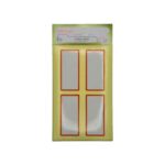 برچسب دورقرمز سایز30*65میلیمتر5برگی لانگوکدB-54